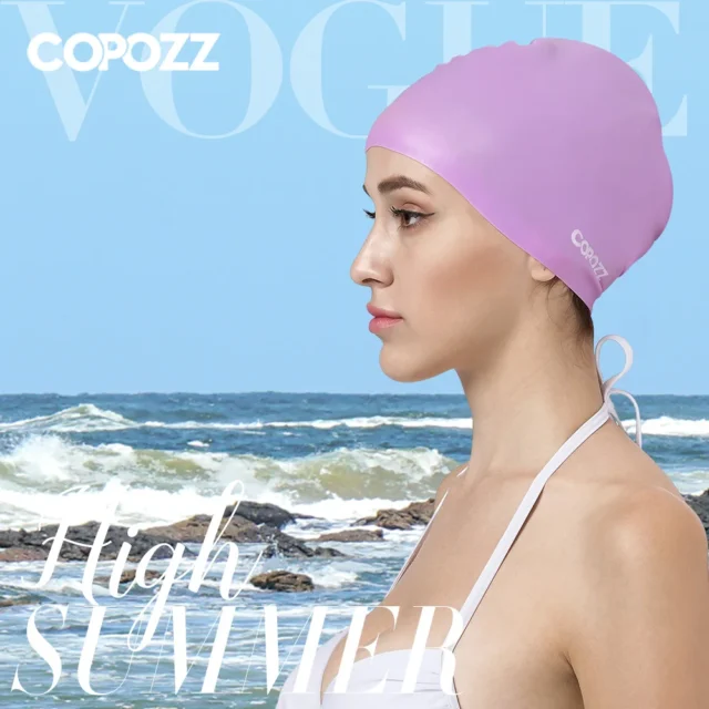 Silicone Elastic Waterproof Swim Cap - Image 2