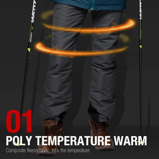 Ski Waterproof Pants for Women and Men - Image 2