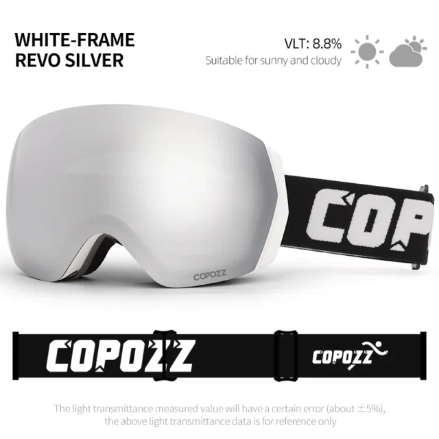 Professional Double Layers Anti-fog UV400 Ski Goggles - Image 13