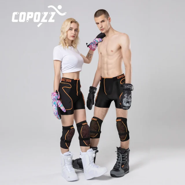 Safety Anti-shock Padded Shorts and Kneepads - Image 2