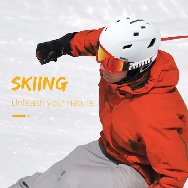 Ski & Snowboard Helmet Compatible With Goggles - Image 6