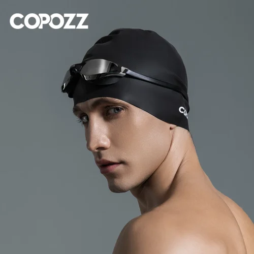 silicone swim cap