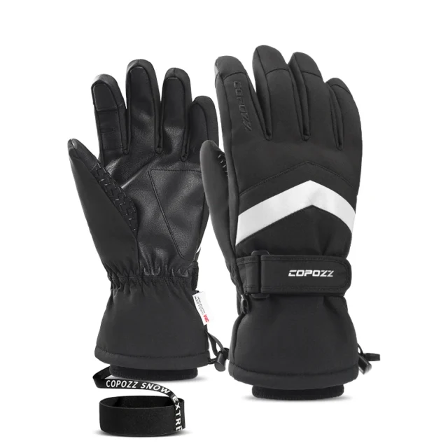 Waterproof Warm Ski Gloves with Touch Screen Compatibility - Image 9