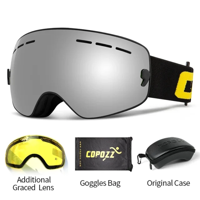 Kids Ski Goggles UV400 with Anti-Fog Protection for Clear Vision - Image 10