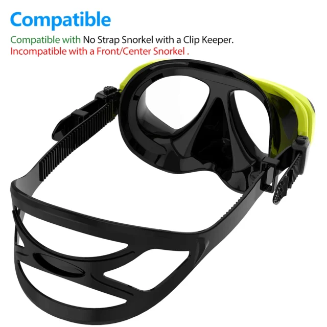 Anti-Fog Snorkel Mask Tempered Glass - Image 3