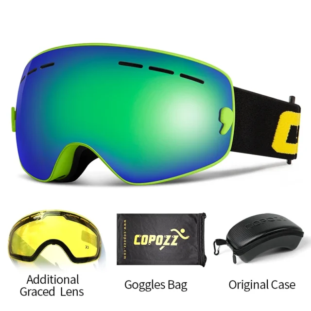 Kids Ski Goggles UV400 with Anti-Fog Protection for Clear Vision - Image 12