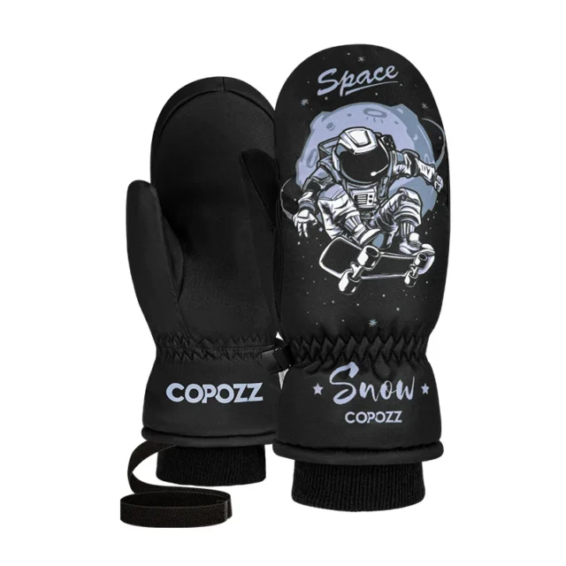 Kids Winter Waterproof Ski Mittens - Image 10