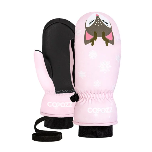 Kids Winter Waterproof Ski Mittens - Image 7