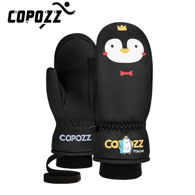 Kids Winter Waterproof Ski Mittens - Image 4