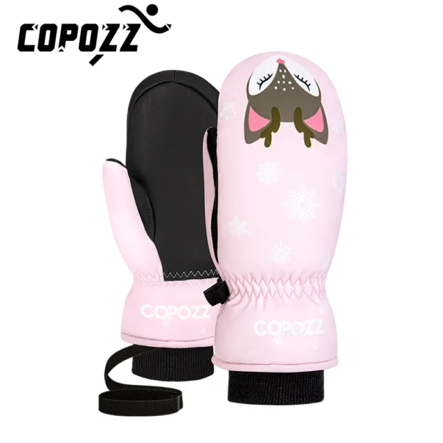 Kids Winter Waterproof Ski Mittens - Image 6