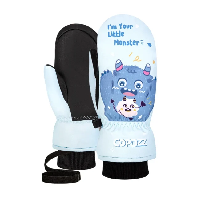 Kids Winter Waterproof Ski Mittens - Image 9