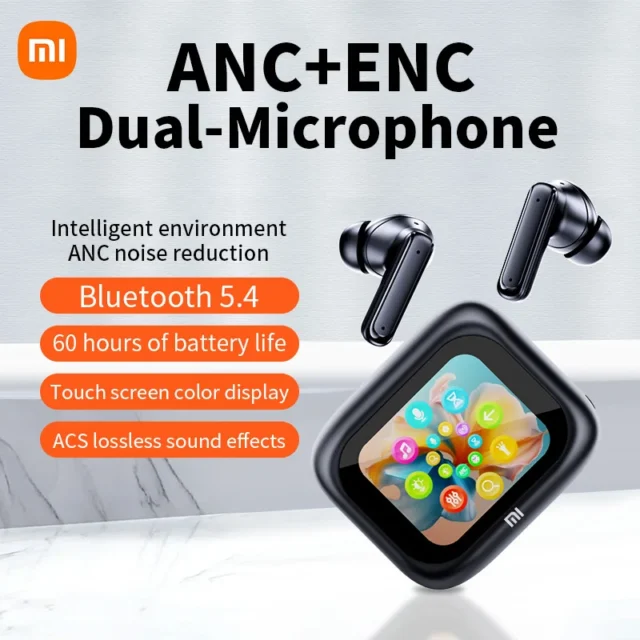 Active Noise Cancelling Earbuds E18 Pro With Mic - Image 2